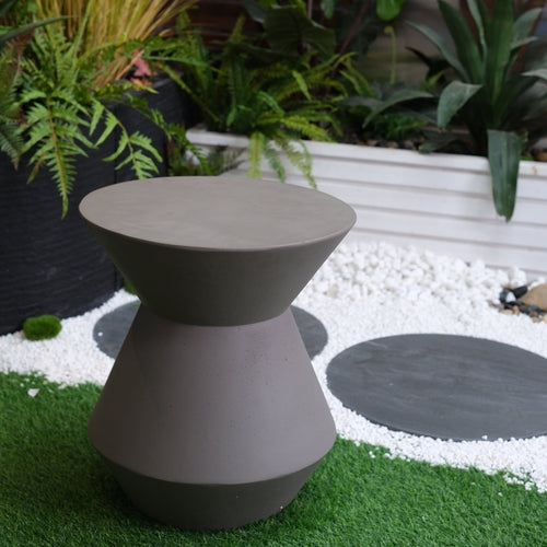 Decorative Garden Conner Table,18.1' H Modern Heavy Duty Patio Sturdy