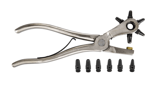 Gatsby Deluxe Forged Steel Leather Punch Set