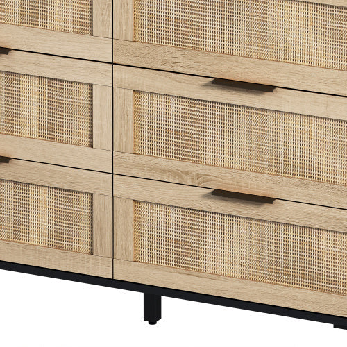 Drawers Rattan Storage Cabinet Rattan Drawer,for Bedroom,Living