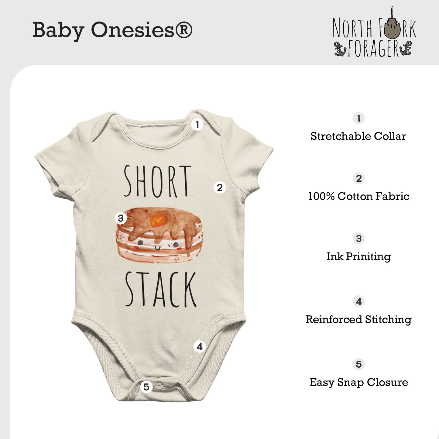 Chicken Barn Farm - Baby Boy Girl Clothes Infant Bodysuit Funny Cute