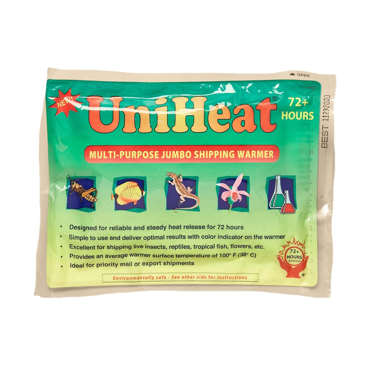 Heat Pack for shipping plants in the winter