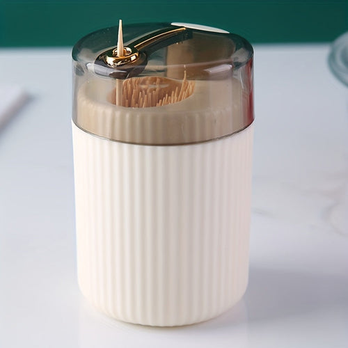 Elegant Automatic Toothpick Floss Dispenser for Home