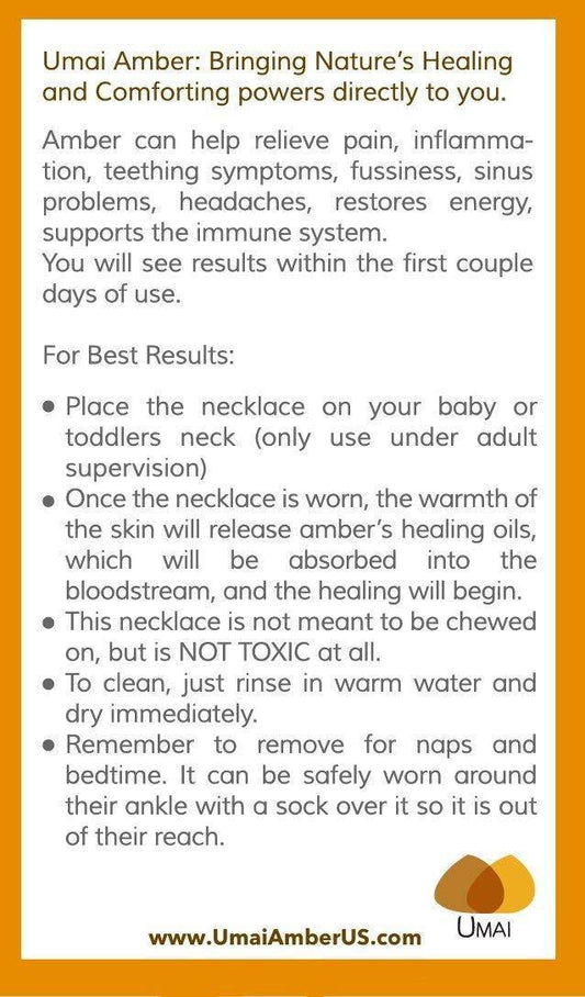 Amber + Pink Gemstone Baby