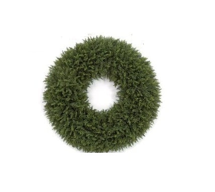 Autograph Foliages 30 in. Cedar Wreath, Green