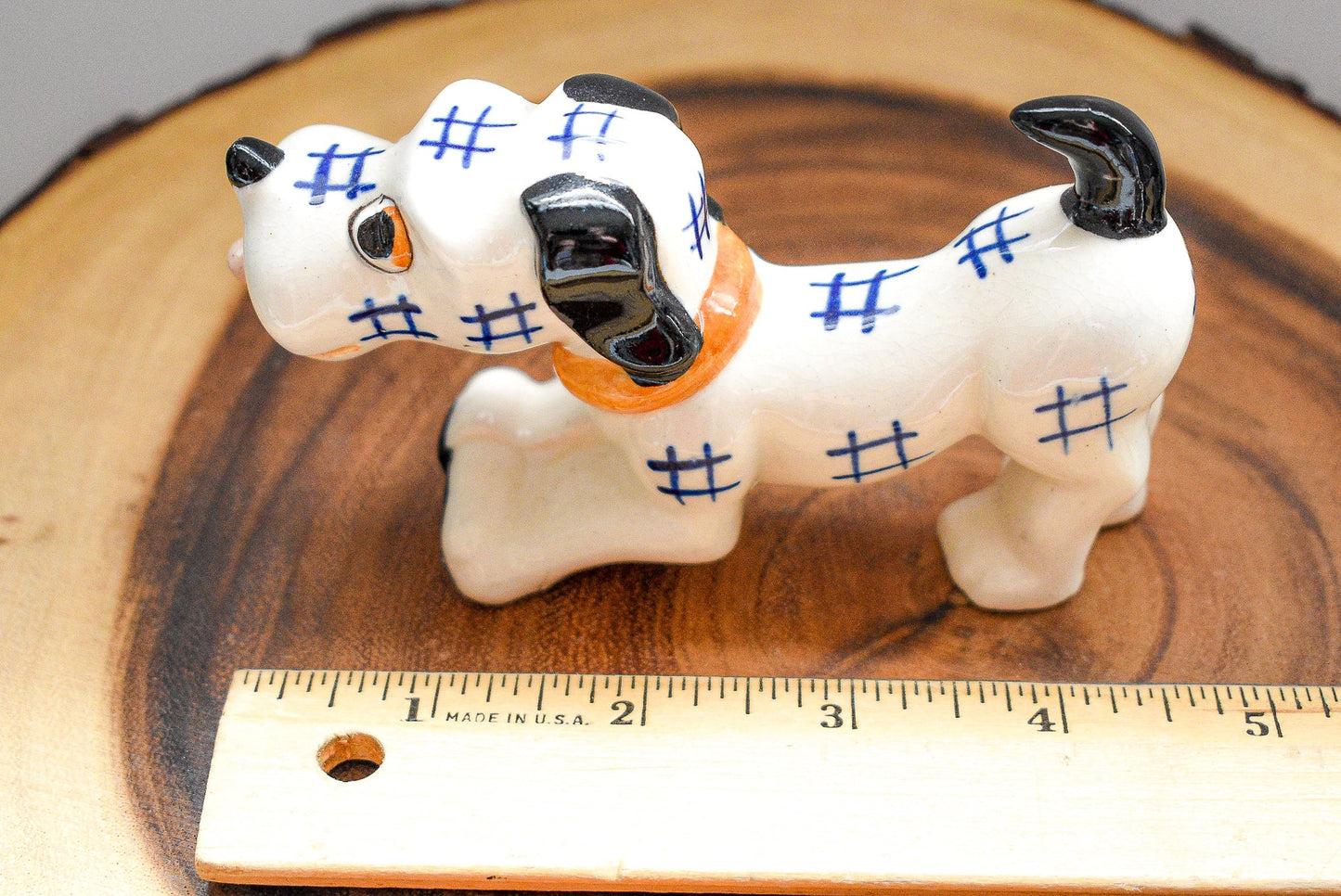 Occupied Japan Dachshund Figurine