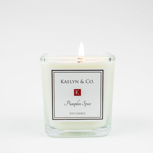 Pumpkin Spice Small Cube Candle