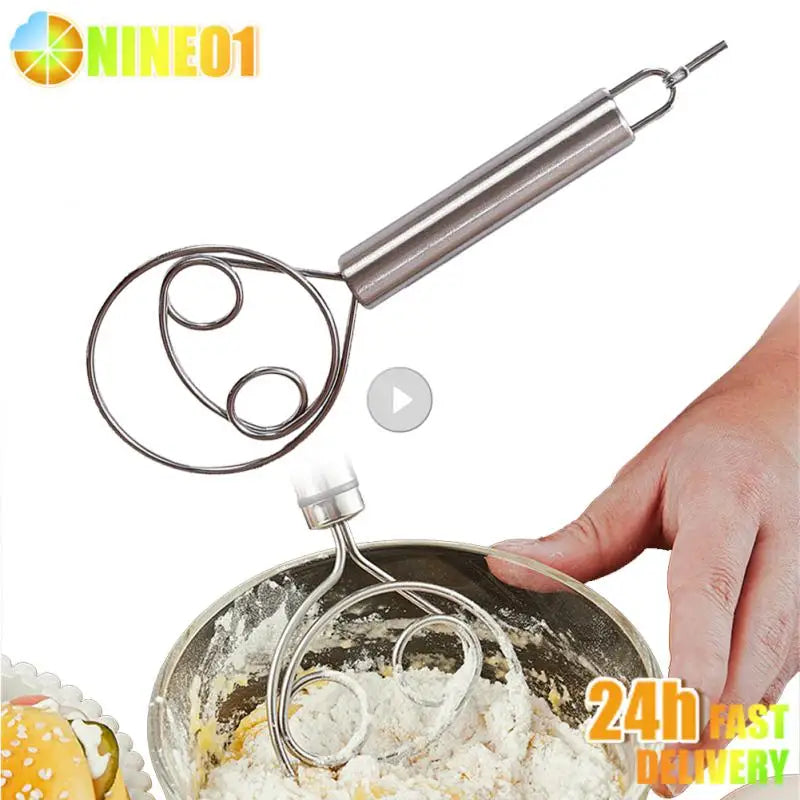 Manual Stainless Steel Dutch With Handle Professional Sourdough