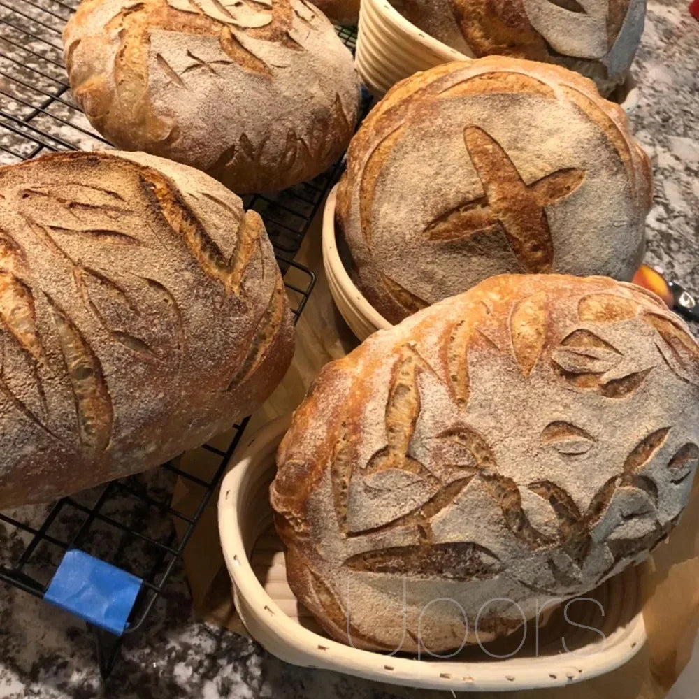 Natural Rattan Bread Proofing Basket Handmade Rattan Wicker Baking