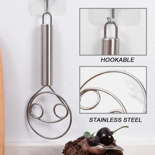 Manual Stainless Steel Dutch With Handle Professional Sourdough