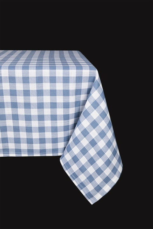 Gingham Check Tablecloth