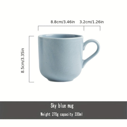 Japanese Style Blue White Dinnerware Set with Spoon