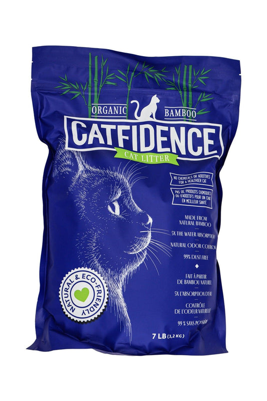Catfidence 100% Organic Bamboo Cat Litter - 7 lb Bag