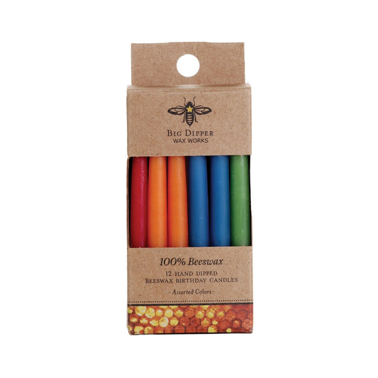 Big Dipper Wax Works Beeswax Birthday Candles