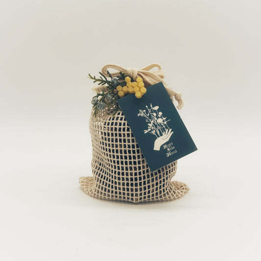 Pure Beeswax Pine Cone Fire Starters