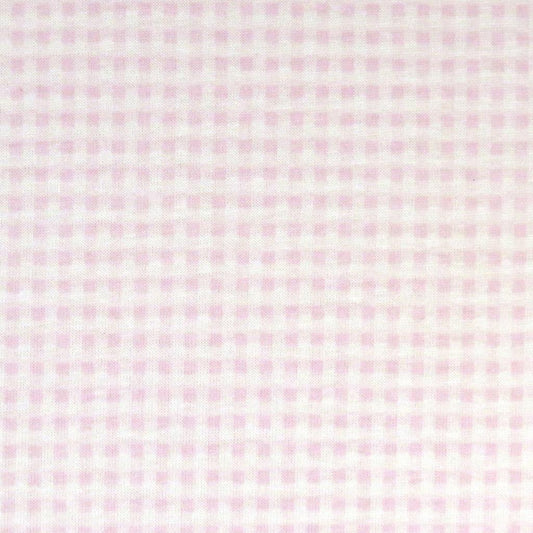 Fitted Cradle Sheet - 100% Cotton Jersey - Pink Gingham,
