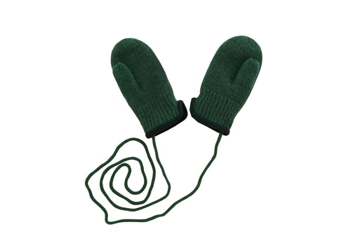 tittimitti® 100% Virgin Wool Baby Toddler Kids Thumbed Mittens