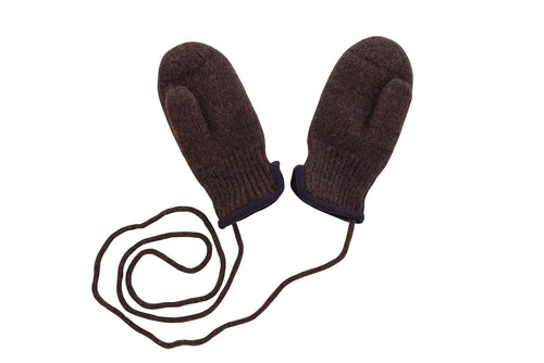 tittimitti® 100% Virgin Wool Baby Toddler Kids Thumbed Mittens