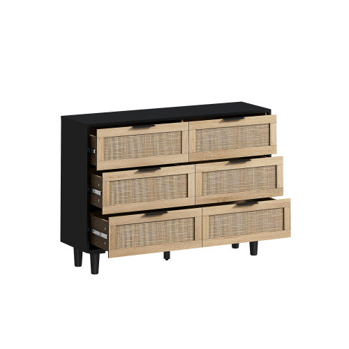 Drawers Rattan Storage Cabinet Rattan Drawer,for Bedroom,Living