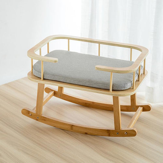 Rockaby Pet Bed, Comfy and Portable Kitten Couch with Soft