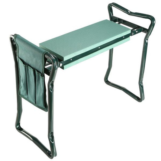 Foldable Garden Kneeler Seat With Kneeling Soft Cushion Pad Tools