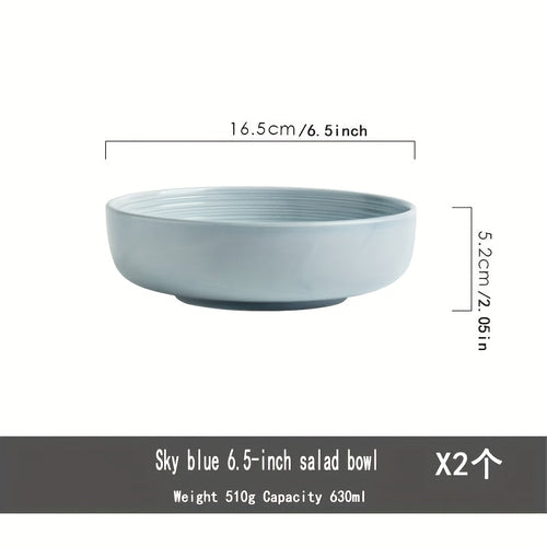 Japanese Style Blue  White Dinnerware Set with Spoon