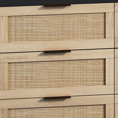 Drawers Rattan Storage Cabinet Rattan Drawer,for Bedroom,Living