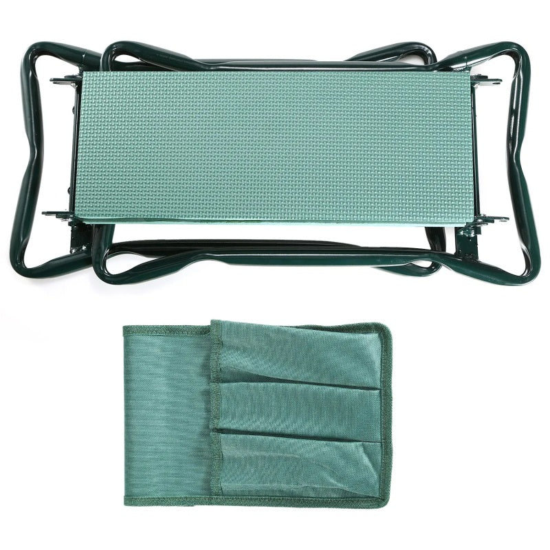 Foldable Garden Kneeler Seat With Kneeling Soft Cushion Pad Tools