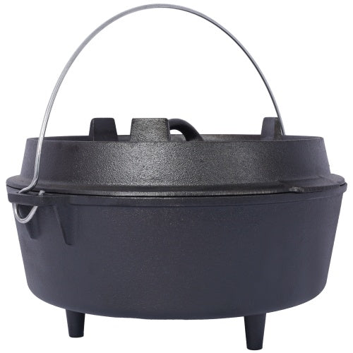 Outdoor Camping Deep Pot, Suitable For Camping Fireplace Cooking