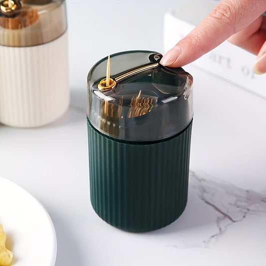 Elegant Automatic Toothpick  Floss Dispenser for Home
