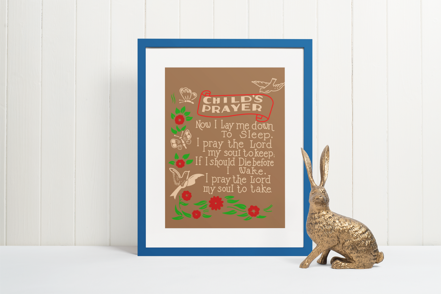 Child's Prayer Pop Art Canvas Print