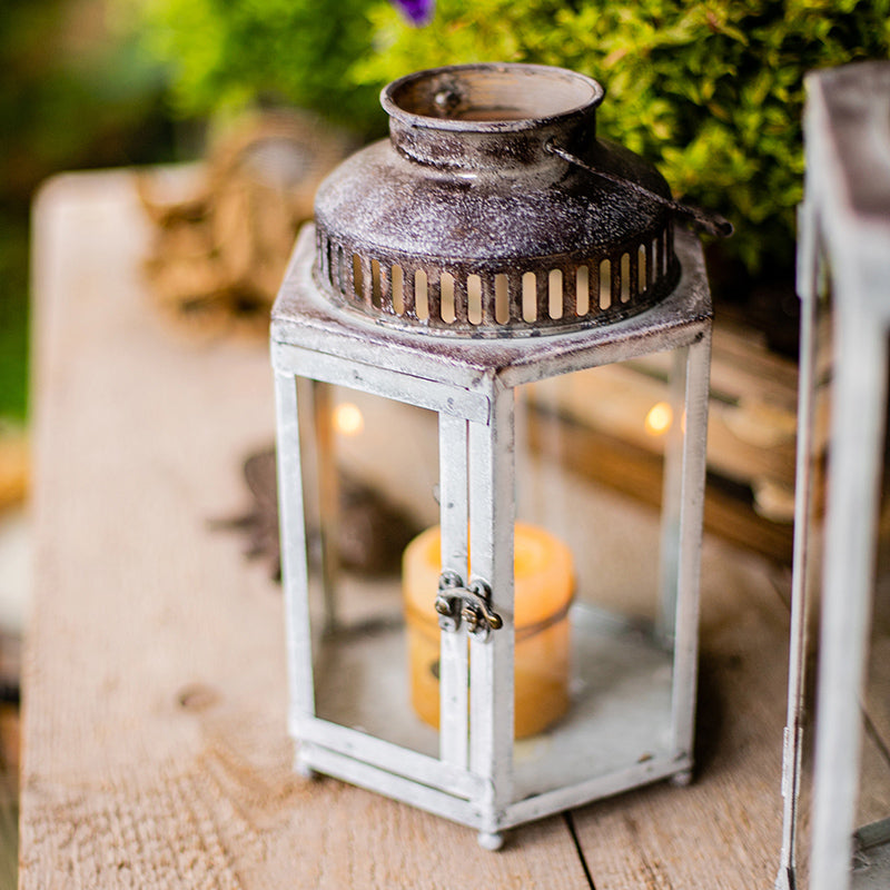 Metal Lantern Candle Holder
