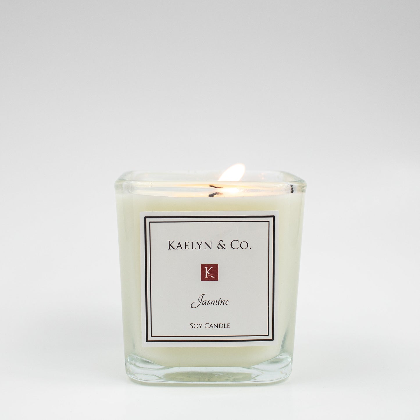 Jasmine Small Cube Candle