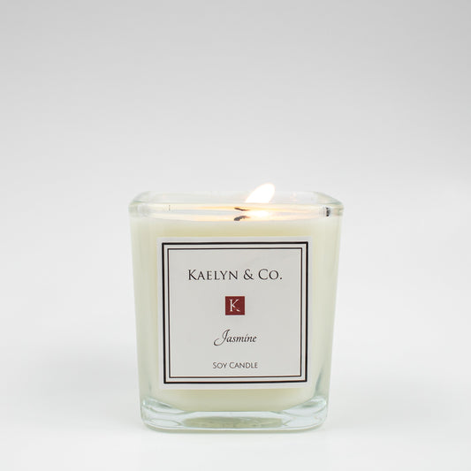 Jasmine Small Cube Candle