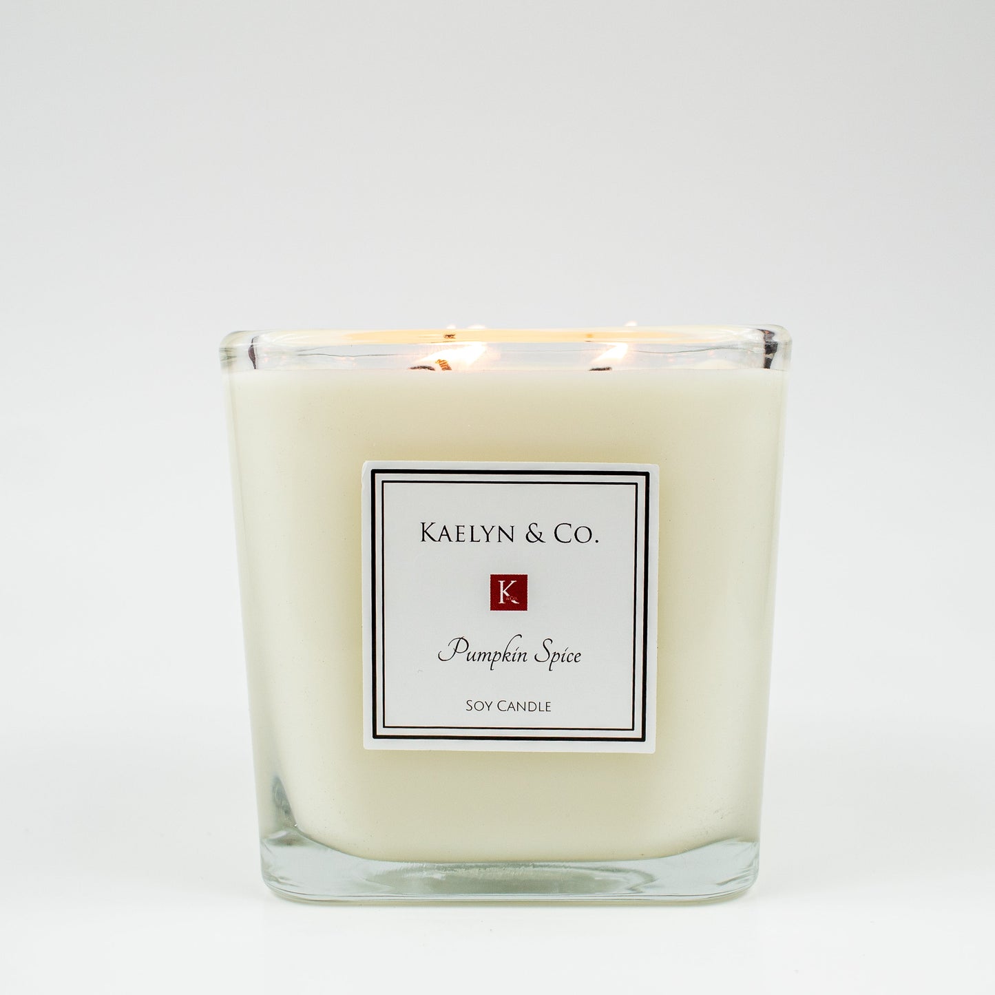 Pumpkin Spice Large Cube Soy Candle