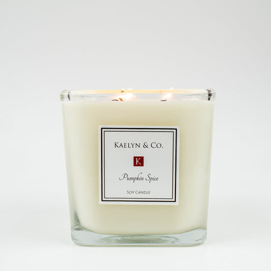 Pumpkin Spice Large Cube Soy Candle