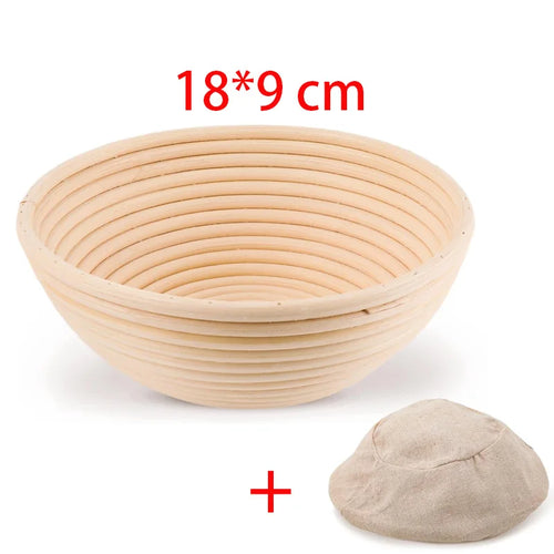 Natural Rattan Bread Proofing Basket Handmade Rattan Wicker Baking