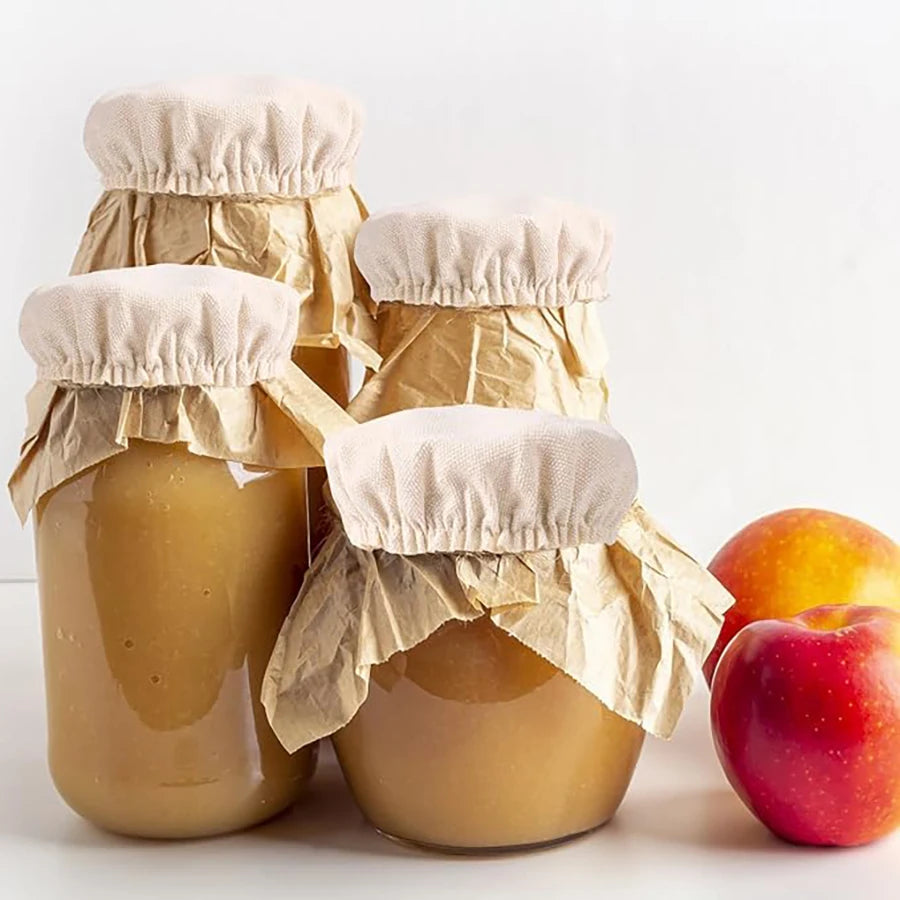 Elastic Cloth Jar Covers Reusable Cloth Covers for Sourdough Starter