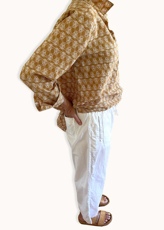 Good Boyfriend Shirt - Bee Happy Honeycomb