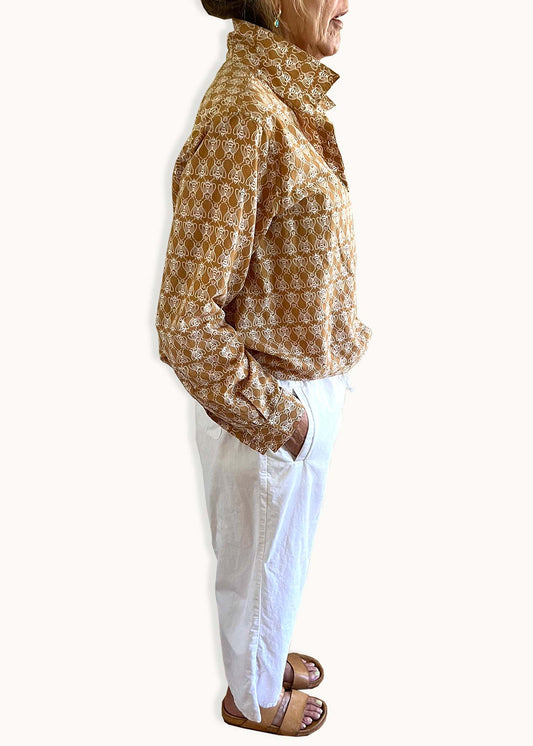 Good Boyfriend Shirt - Bee Happy Honeycomb
