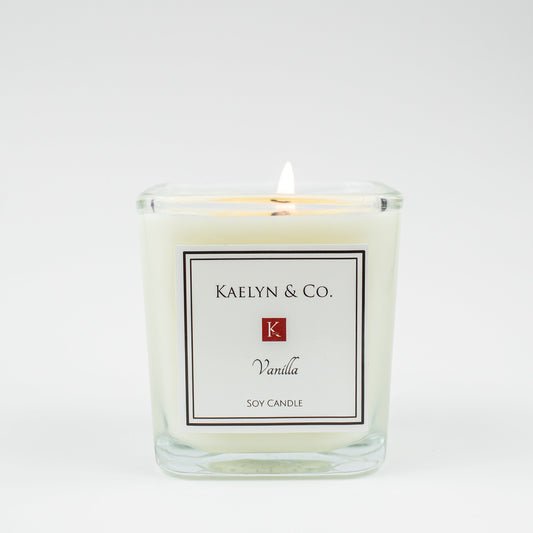 Vanilla Small Cube Candle