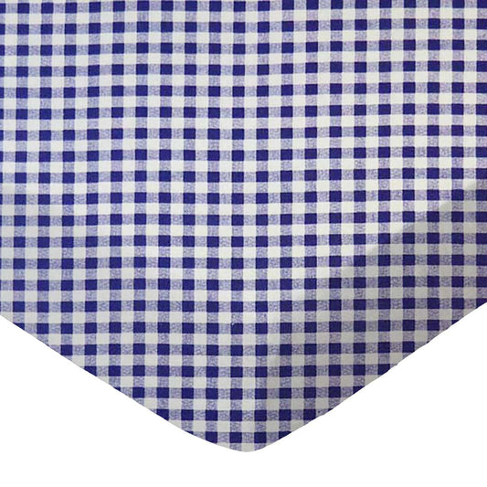 SheetWorld Fitted Bassinet Sheet - 100% Cotton Woven - Purple Gingham