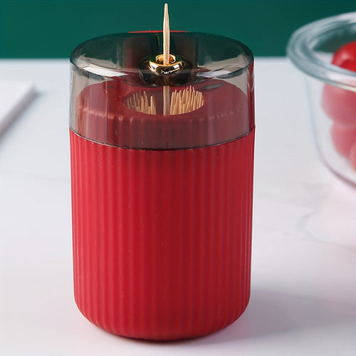 Elegant Automatic Toothpick  Floss Dispenser for Home