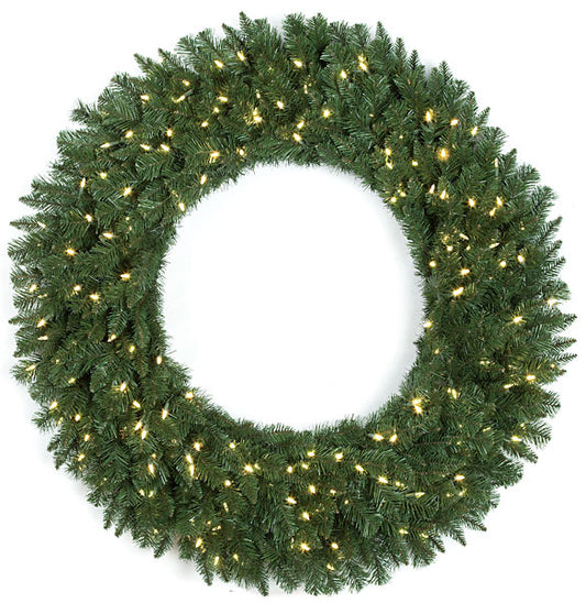 Autograph Foliages 48 in. Monroe Wreath- Green