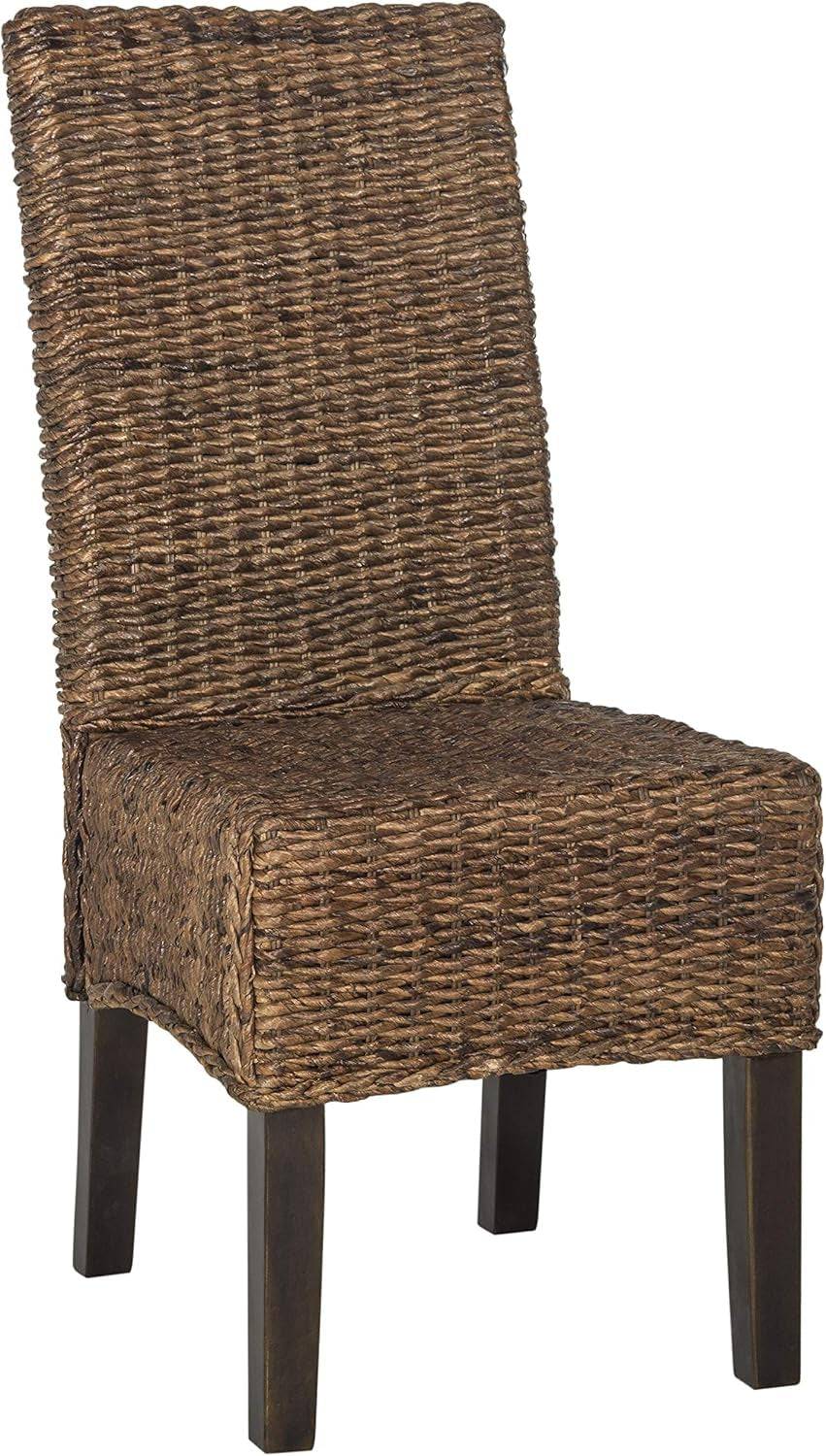 Home Collection Avita Natural Wicker 18-Inch Dining Chair