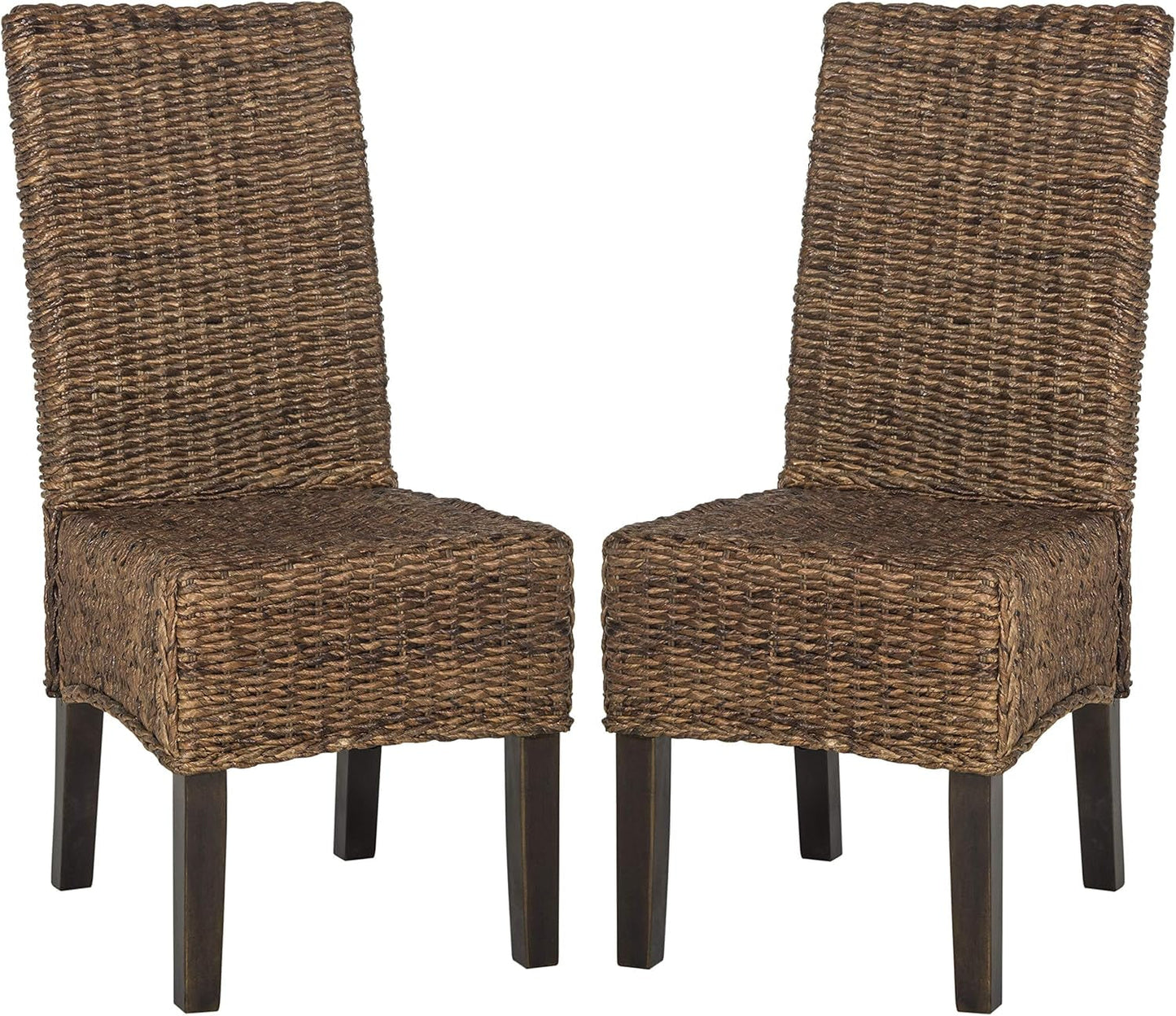 Home Collection Avita Natural Wicker 18-Inch Dining Chair