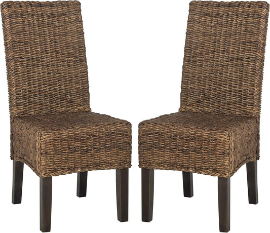 Home Collection Avita Natural Wicker 18-Inch Dining Chair