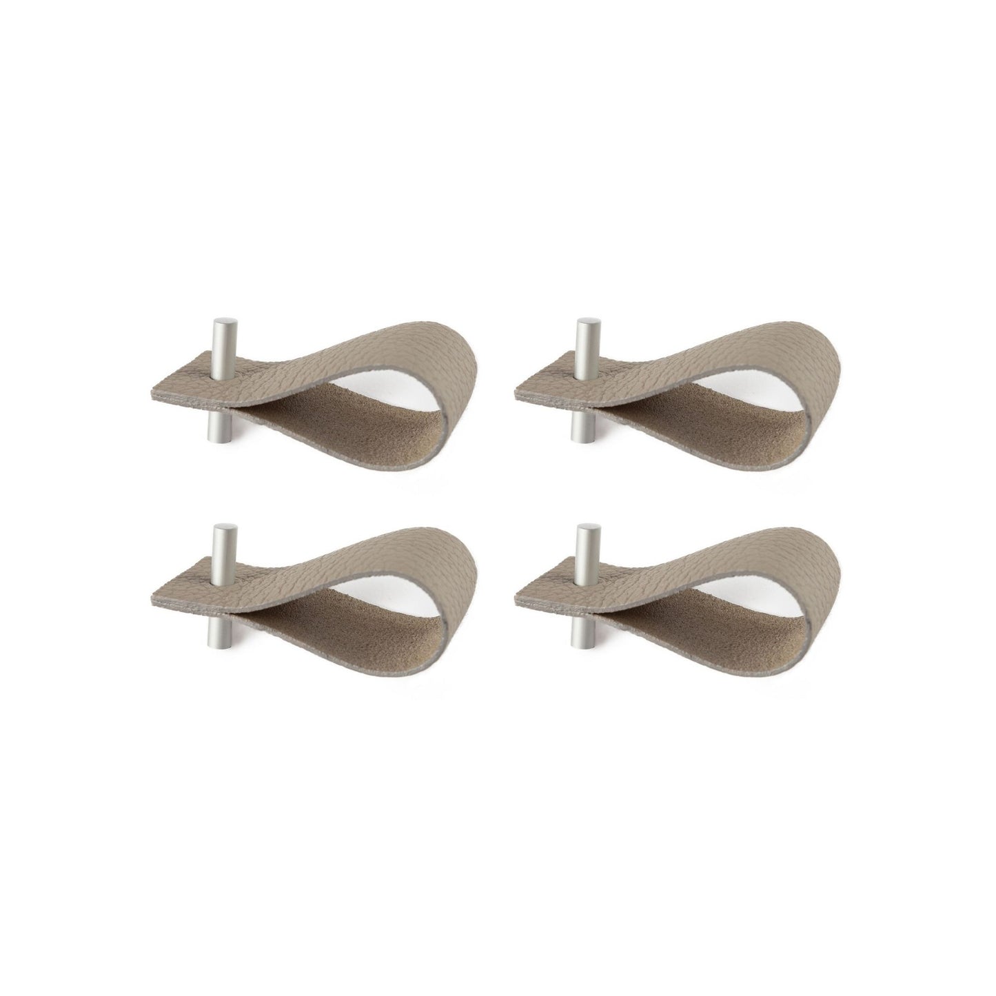 Leather napkin rings (set of 4)