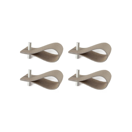 Leather napkin rings (set of 4)