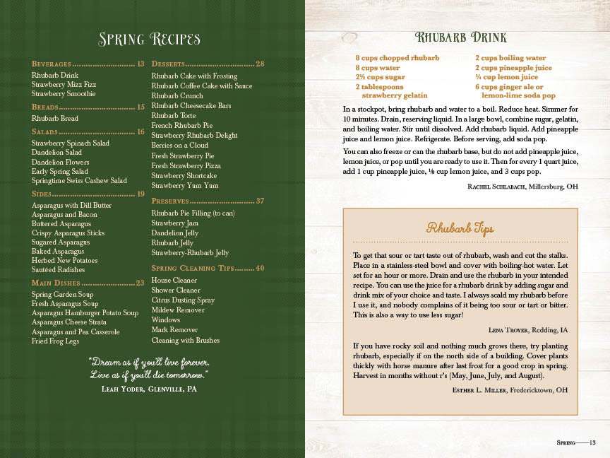 Wanda E. Brunstetter's Amish Friends 4 Seasons Cookbook