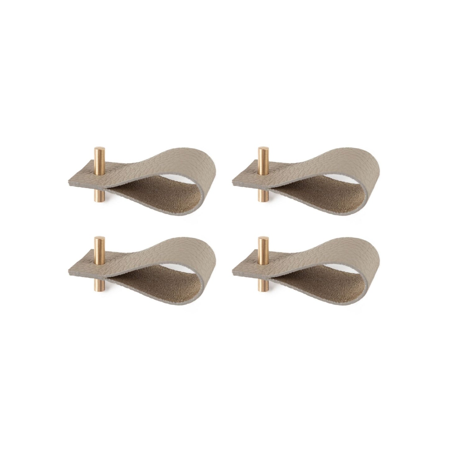 Leather napkin rings (set of 4)